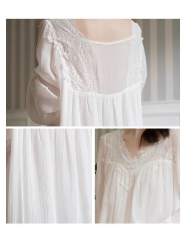 Whispering Lace Vintage Nightgown