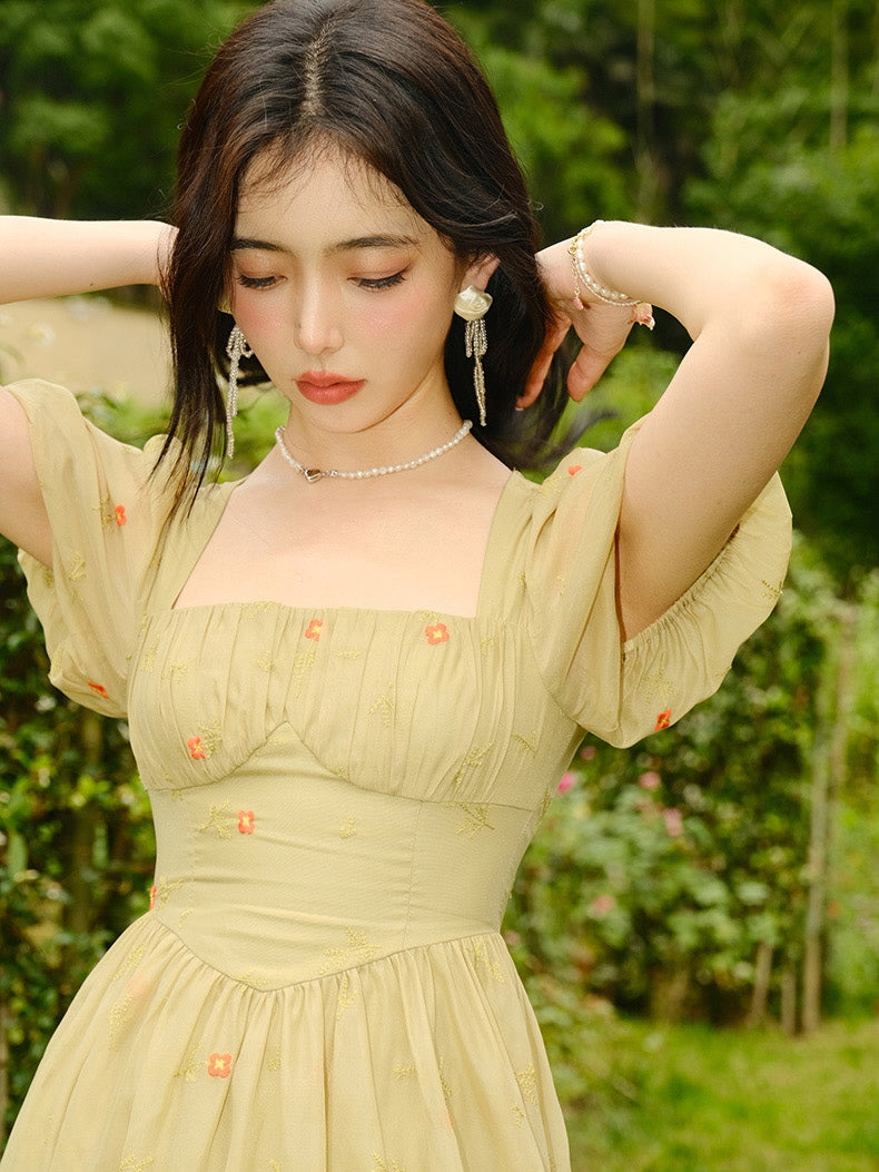 Evelyn's Floral Fairy Dress