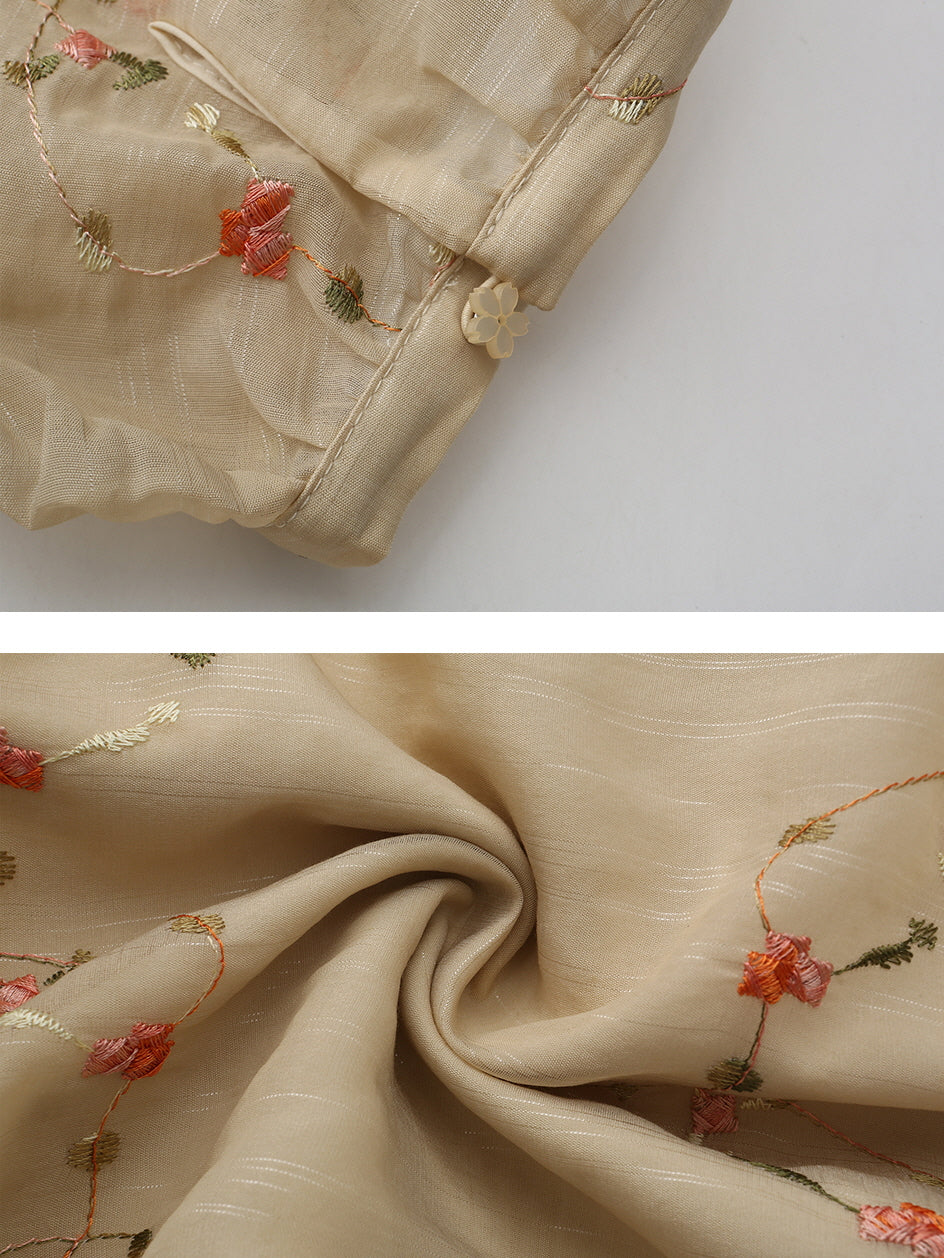 Claire's Vintage Floral Elegance Dress