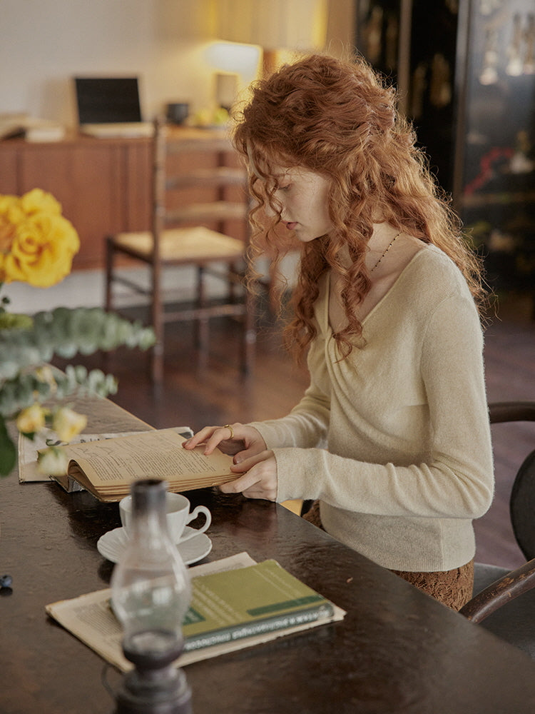 Soft Twisted Wool Sweater