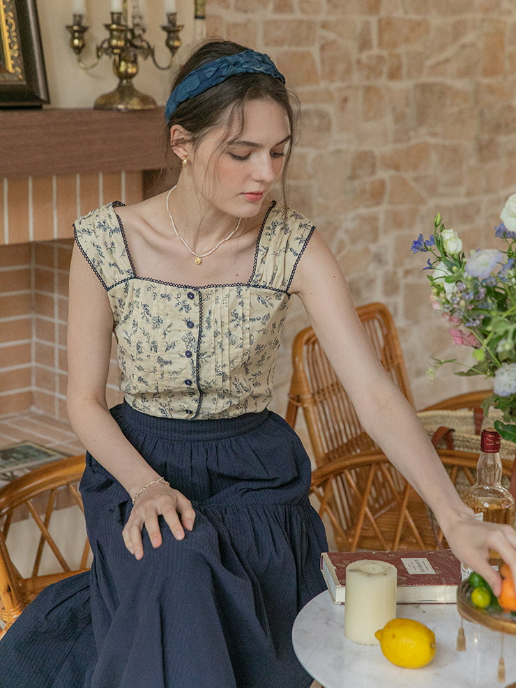 Evelyn's Summer Garden Top