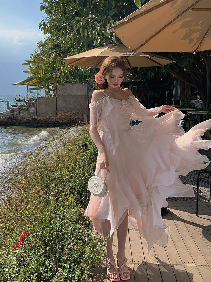 Flora's Fairy Feather Dress