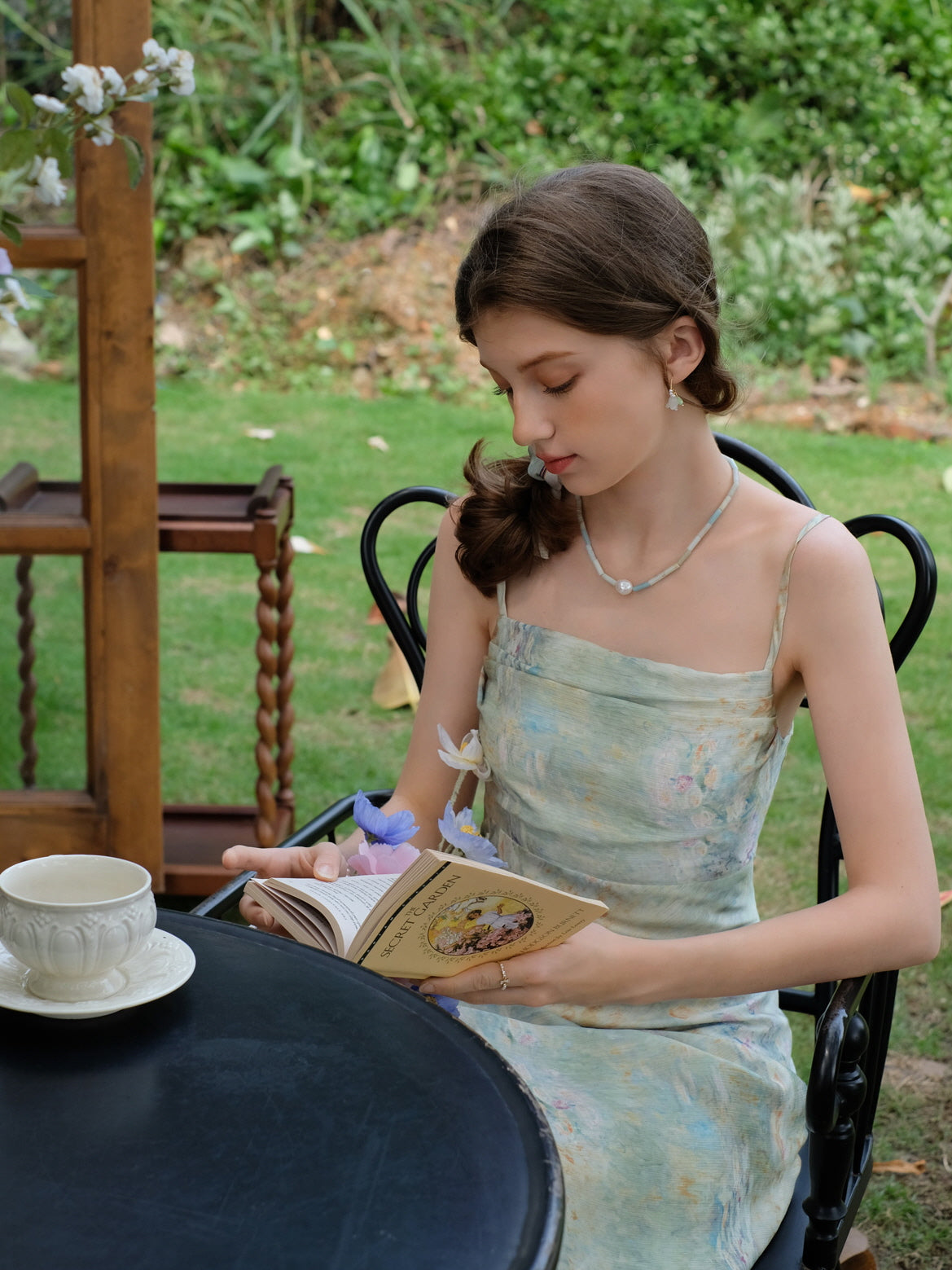 Water Lily Whisper Summer Dress