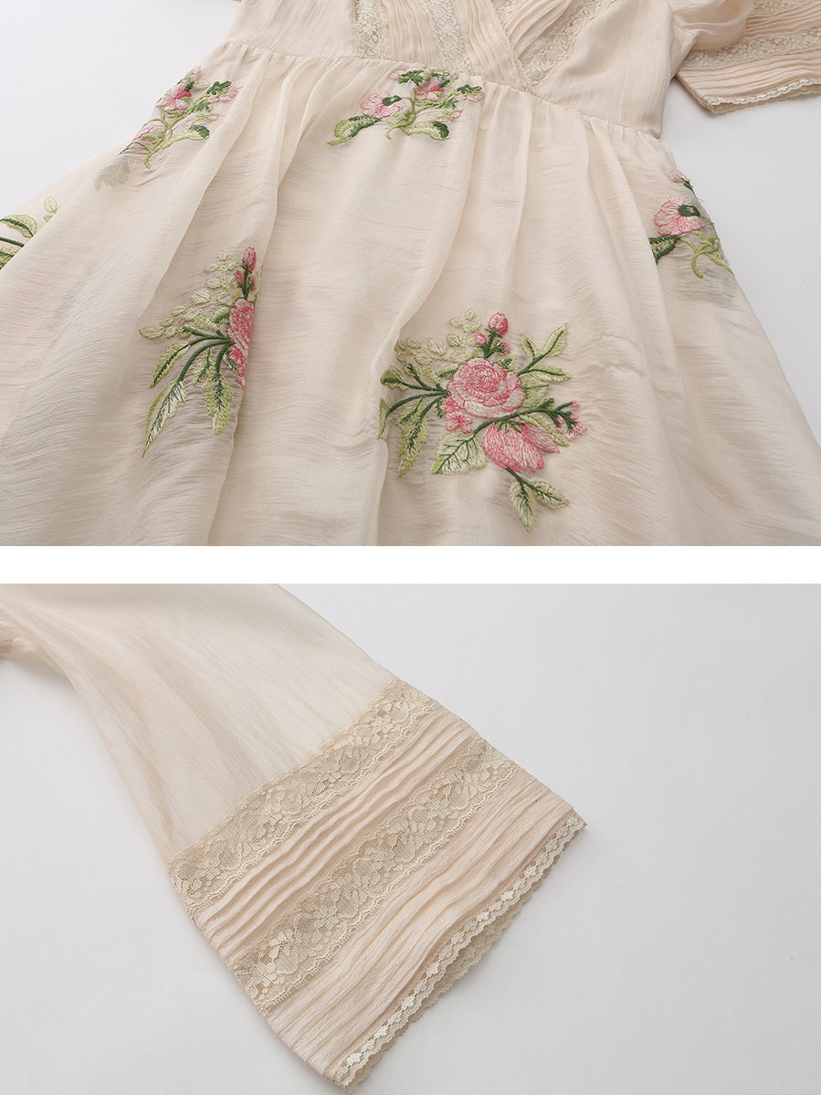 Charlotte's Vintage Lace Dress