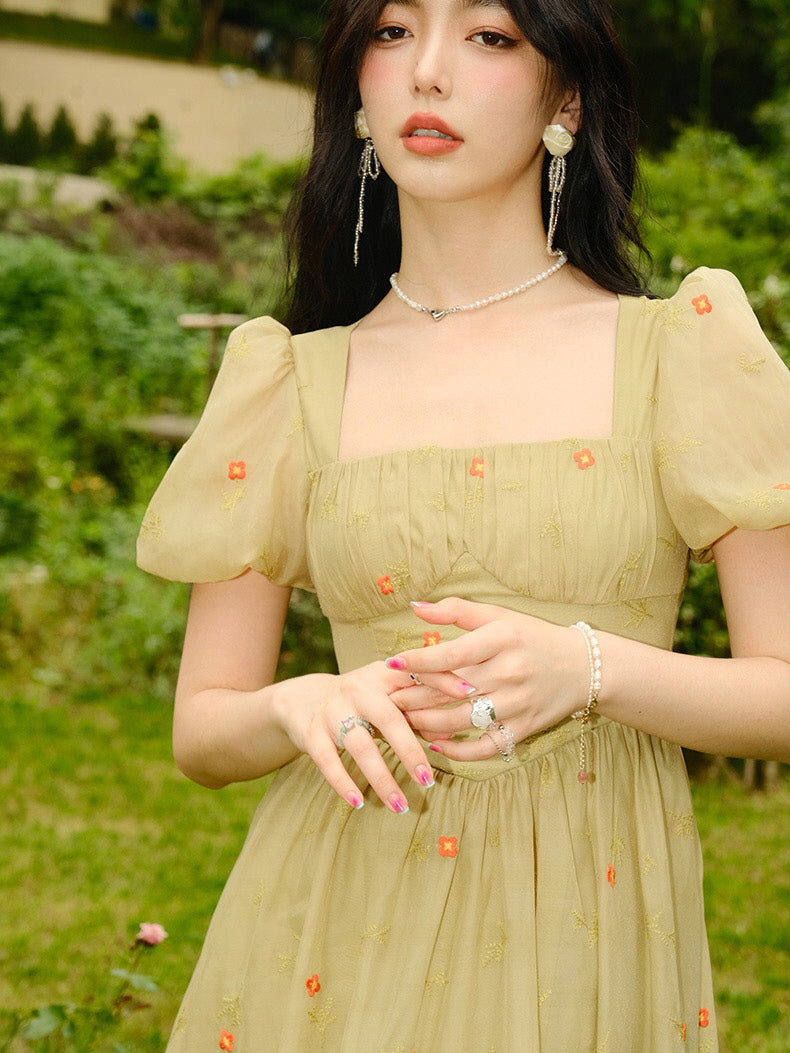 Evelyn's Floral Fairy Dress