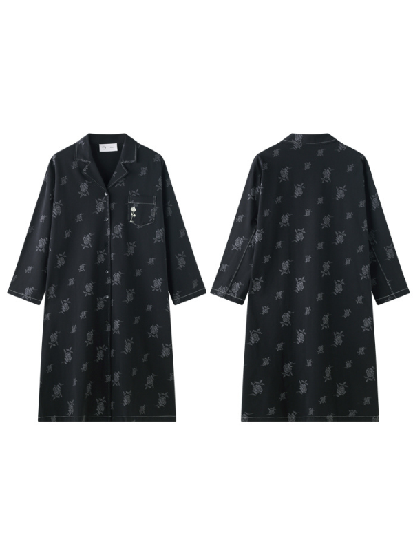 Black Rose Vintage Nightgown