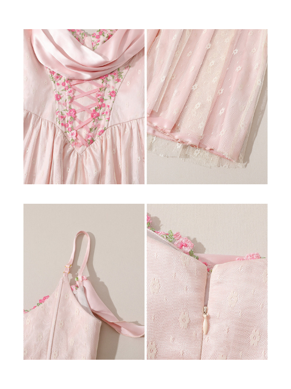 Fairy Garden Lace-Up Princess Dress