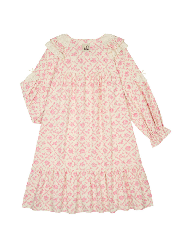 Vintage Rose Lace Nightgown