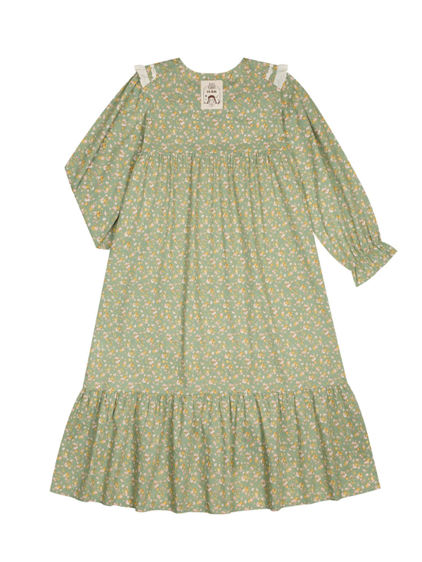 Vintage Floral Cottagecore Nightgown