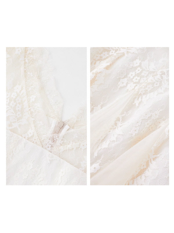 Moonlit Lace Vintage Princess Dress