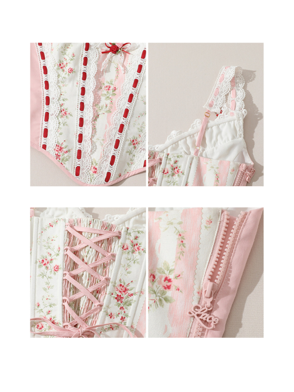 Rose Ribbon Garden Corset