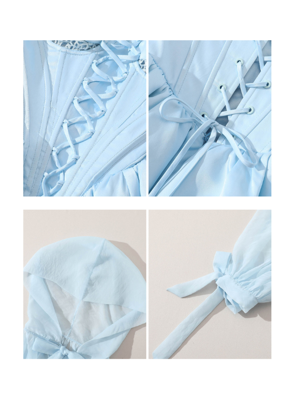 Cinderella Waltz Lace-Up Dress