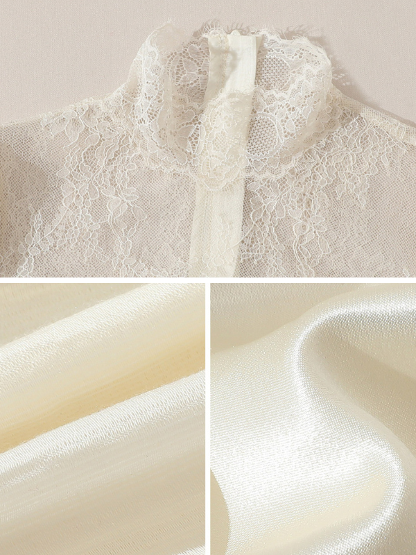 Coquette White Lace Dream Blouse