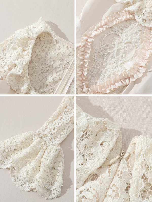 Rococo Lace Elegance Dress