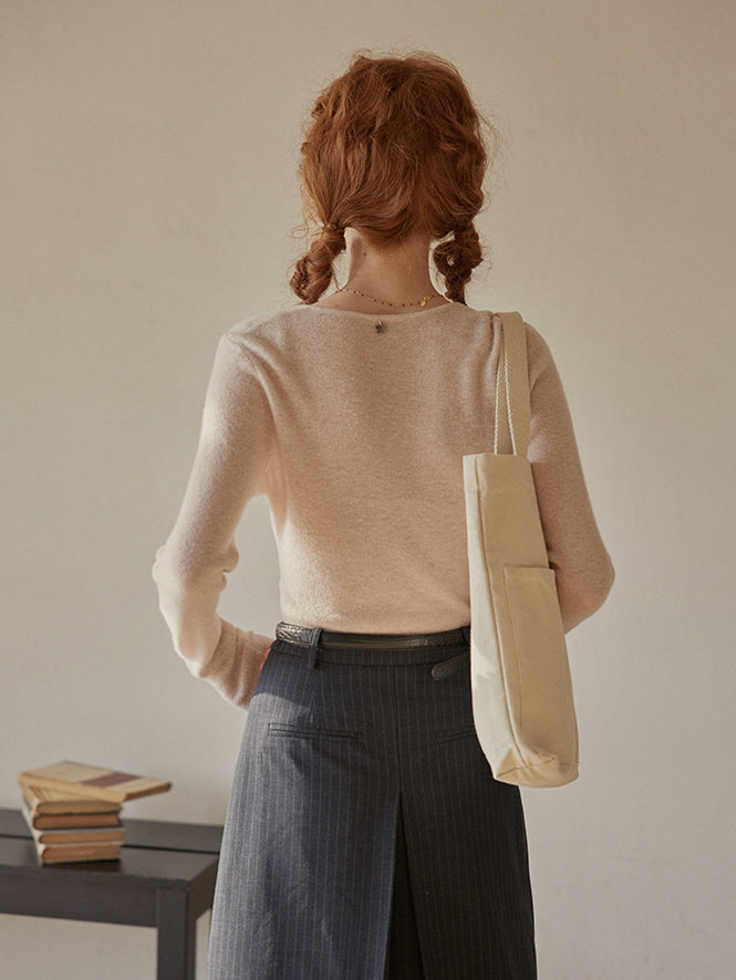 Soft Twisted Wool Sweater