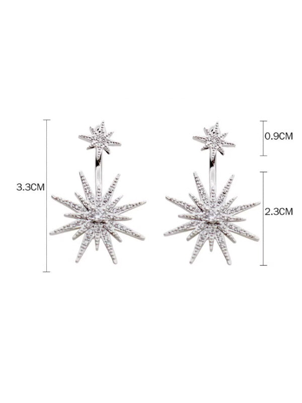 Starlight Radiance Drop Earrings