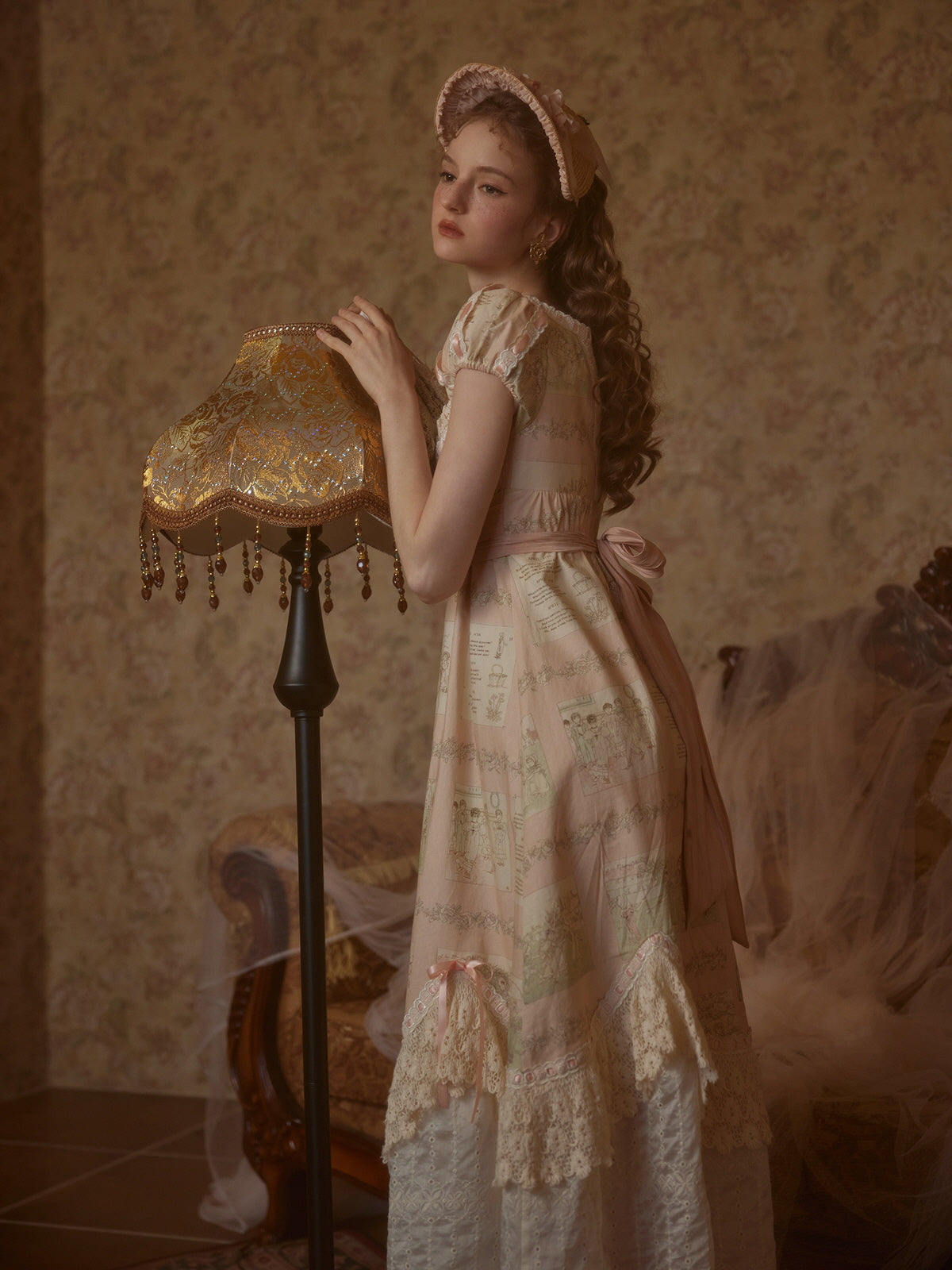 Blush Storybook Lace Dress