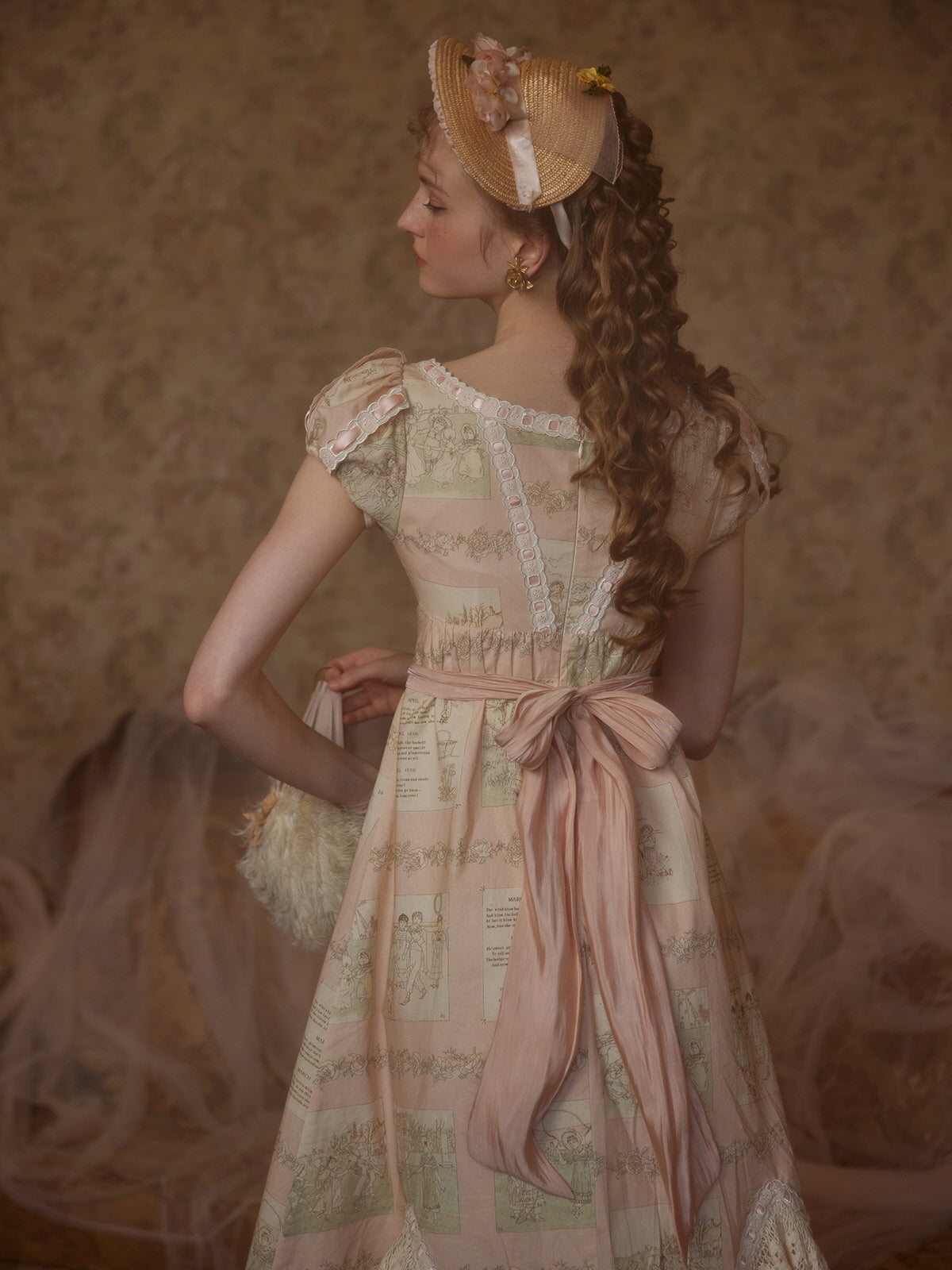 Blush Storybook Lace Dress