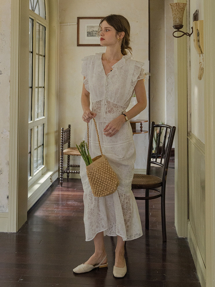 Amelia's Floral Breeze Skirt