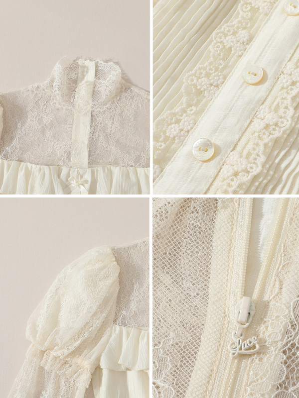 Coquette White Lace Dream Blouse