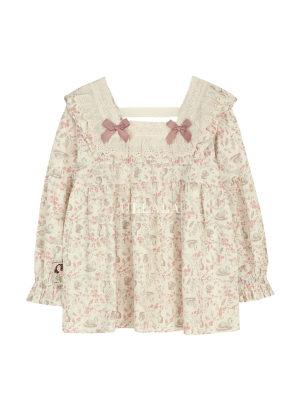 Whispering Woodland Cotton Pajama Set