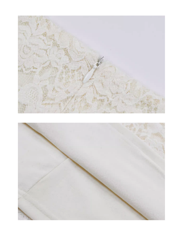 Romantic Lace Long Sleeve Dress