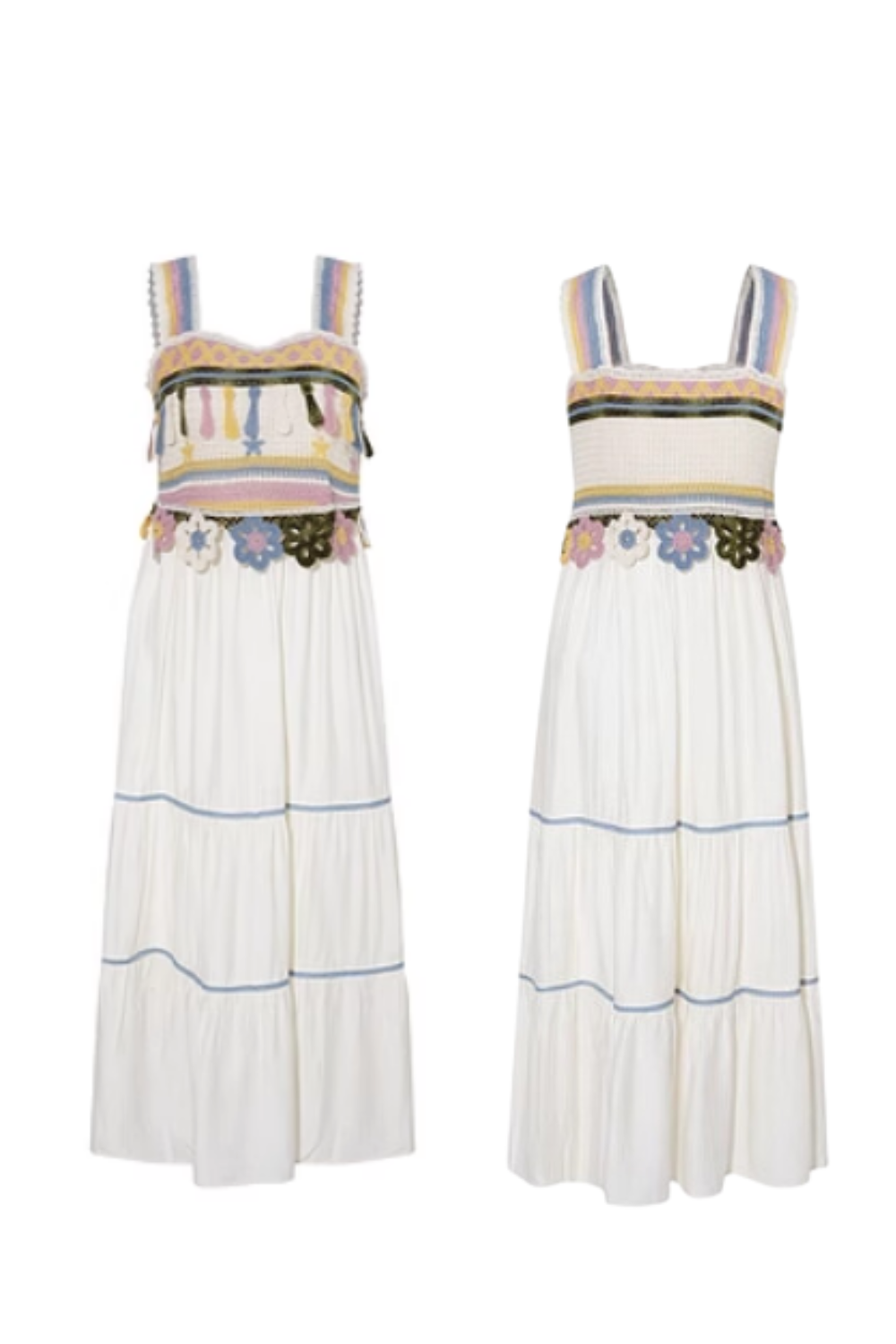 Bohemian Crochet Delight Dress