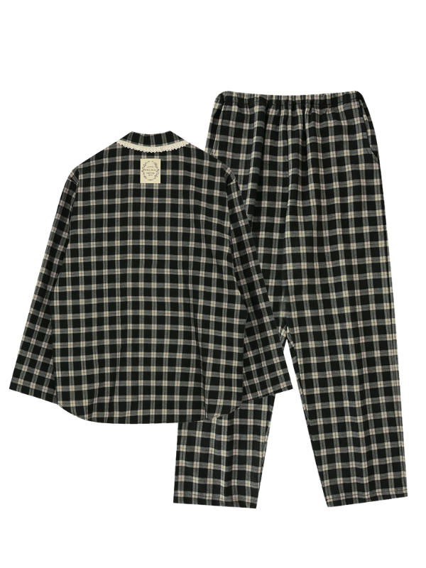 Midnight Library Ruffle Pajama Set