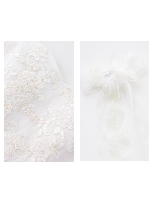 Whispering Petal Tulle Dress