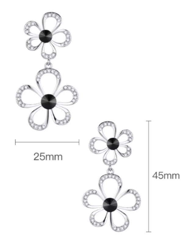 Splice Flower Earrings