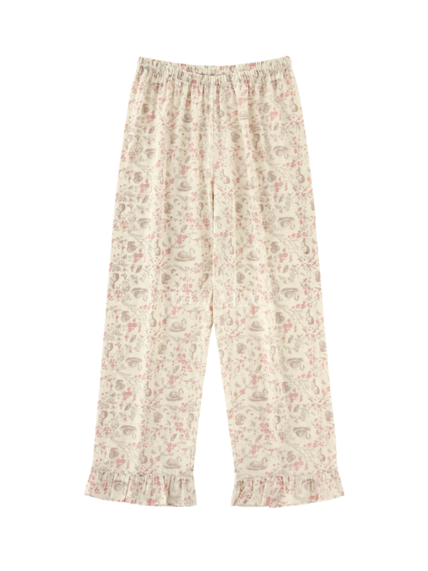 Whispering Woodland Cotton Pajama Set