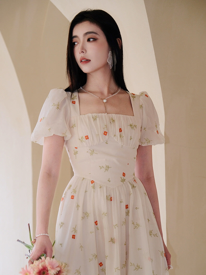 Evelyn's Floral Fairy Dress