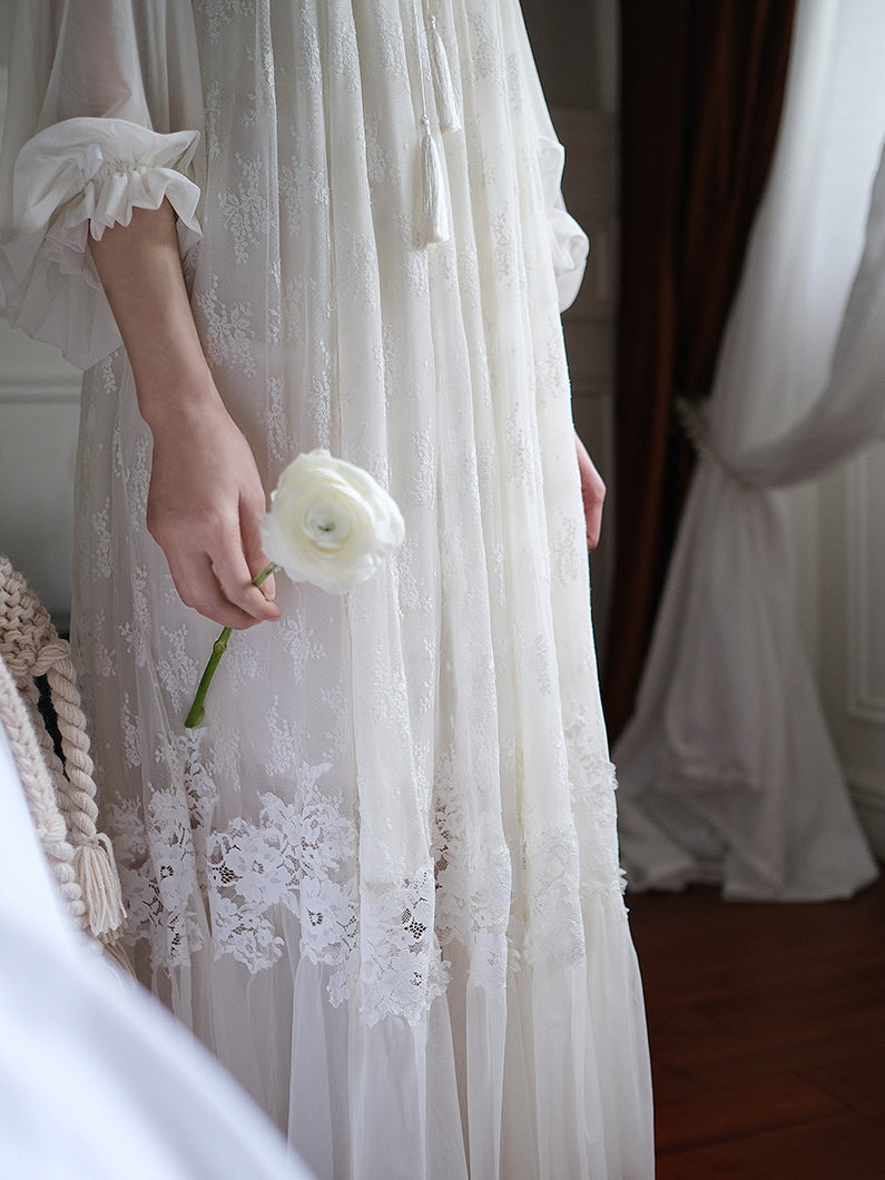 Elizabeth's Royal Lace Nightwear