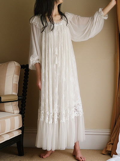 Elizabeth's Royal Lace Nightwear