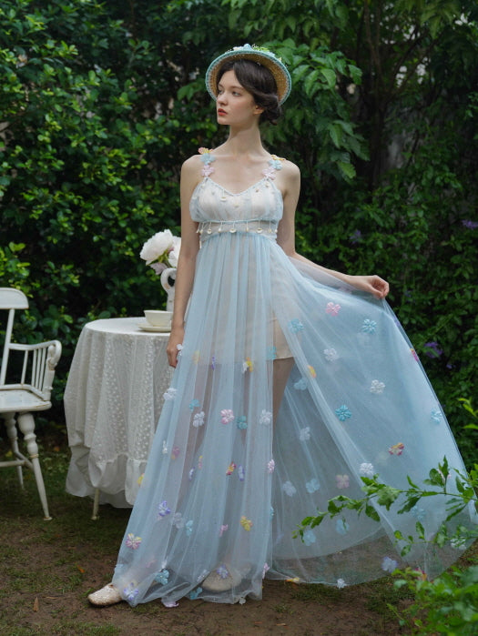 fairy tulle dress GARDEN FAIRY Tulle Romper Dress Beige / 6-12 months main image 0