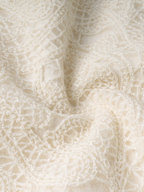 Ivory Vintage Lace Dress