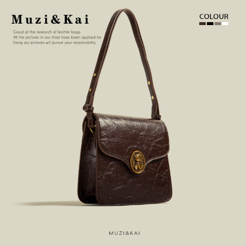 Vintage Pooch Square Crossbody