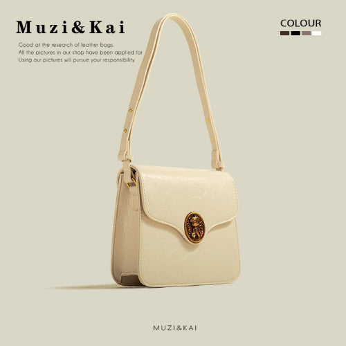 Vintage Pooch Square Crossbody