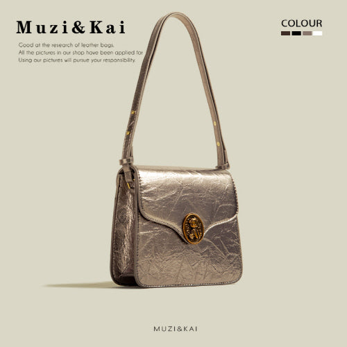 Vintage Pooch Square Crossbody