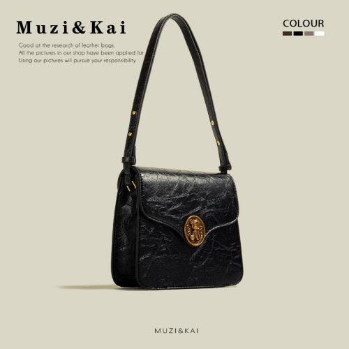 Vintage Pooch Square Crossbody
