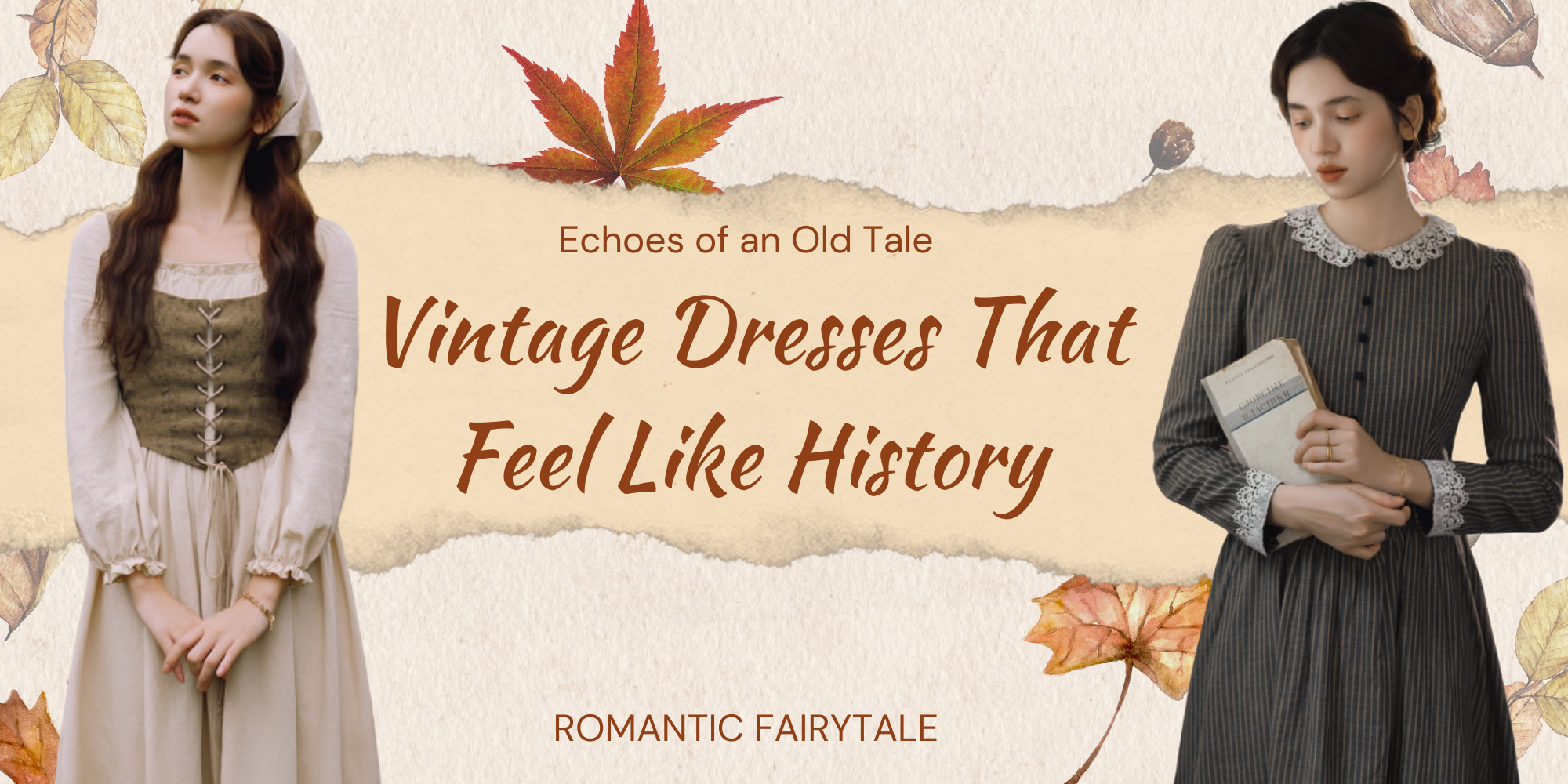 Echoes of an Old Tale: 5 Vintage Dresses That Feel Like History