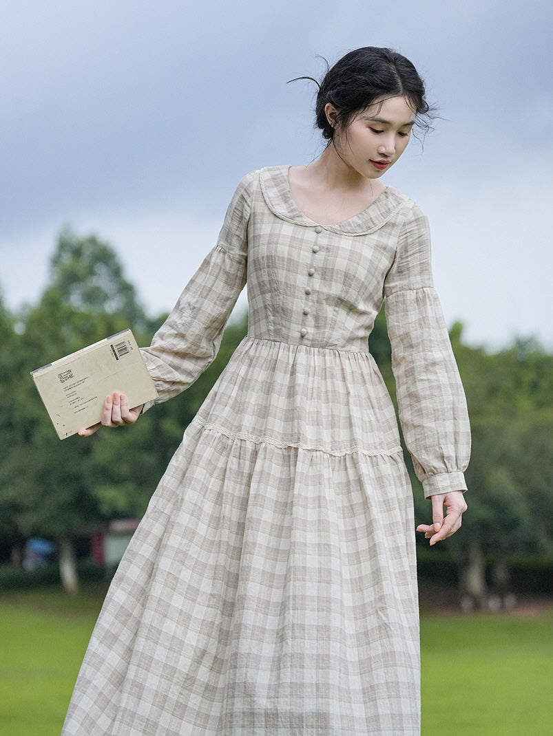 Amelia's Cottage Checked Dress