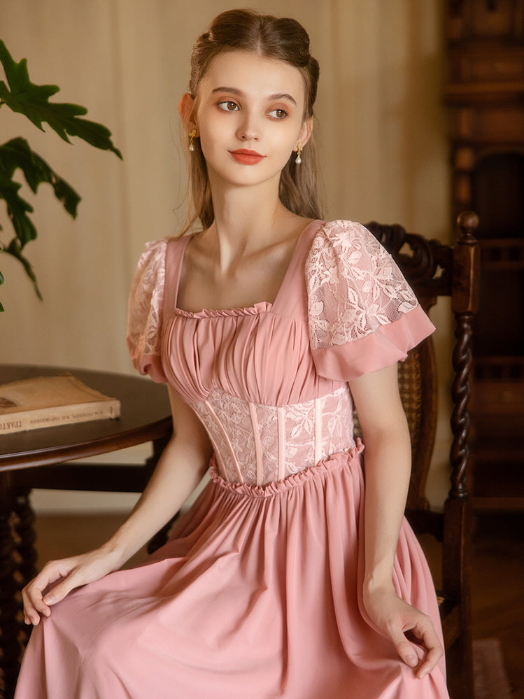 Vintage Princess Light Pink Dress