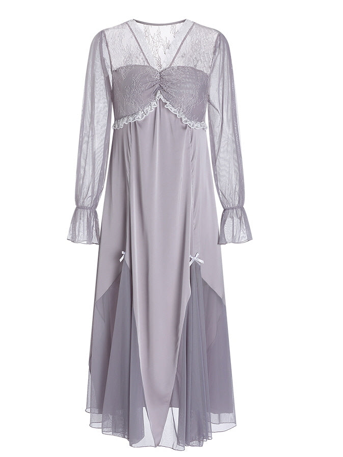 Elara's Princess Fairy Lace Nightgown