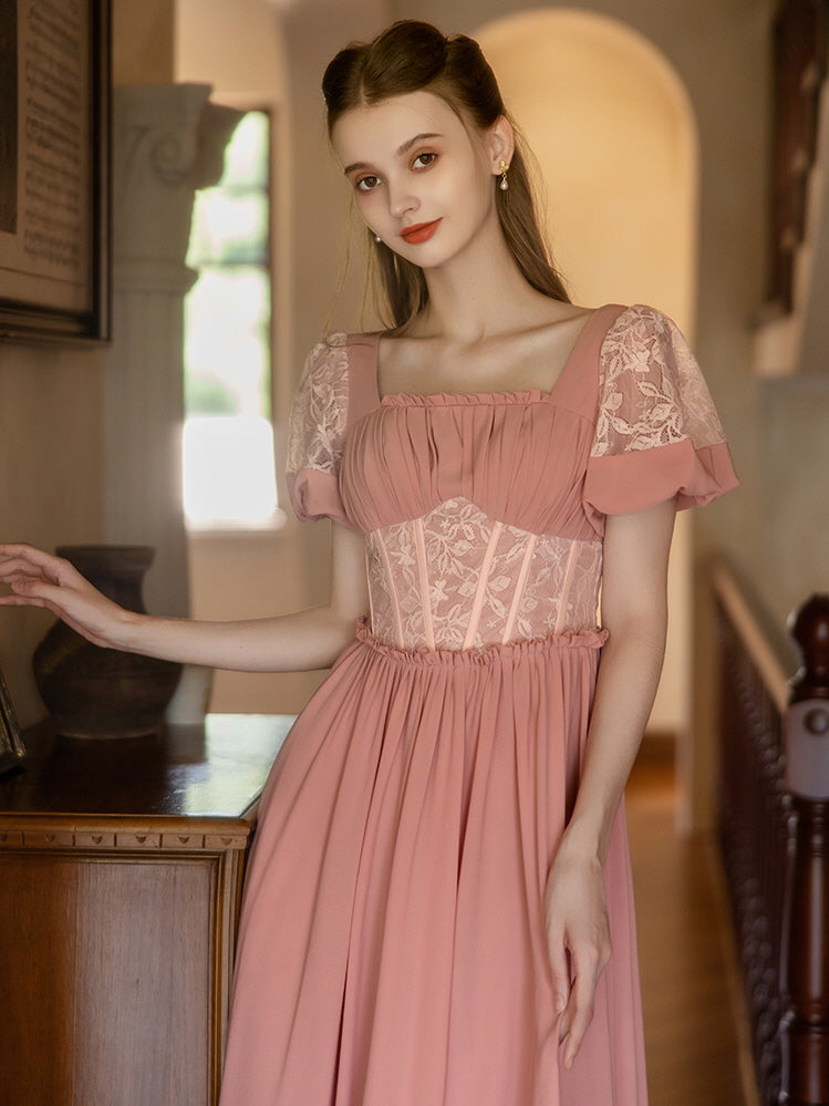 Vintage Princess Light Pink Dress