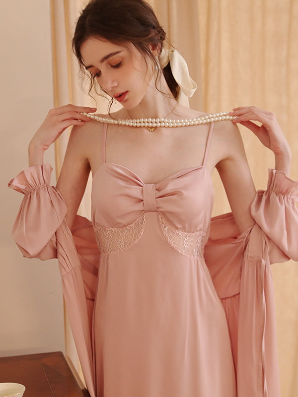 Ethereal Elegance Princess Nightgown Set