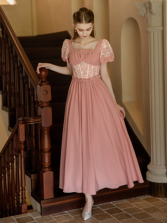 Vintage Princess Light Pink Dress