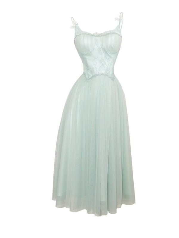 Sophia's Mint Butterfly Dress