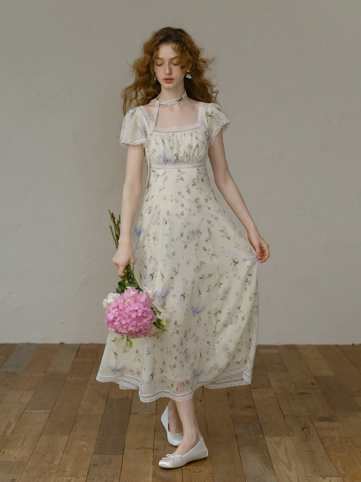 Lily's Ivory Blossom Summer Dress