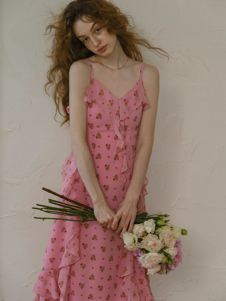 Lily's Romantic Blossom Dress